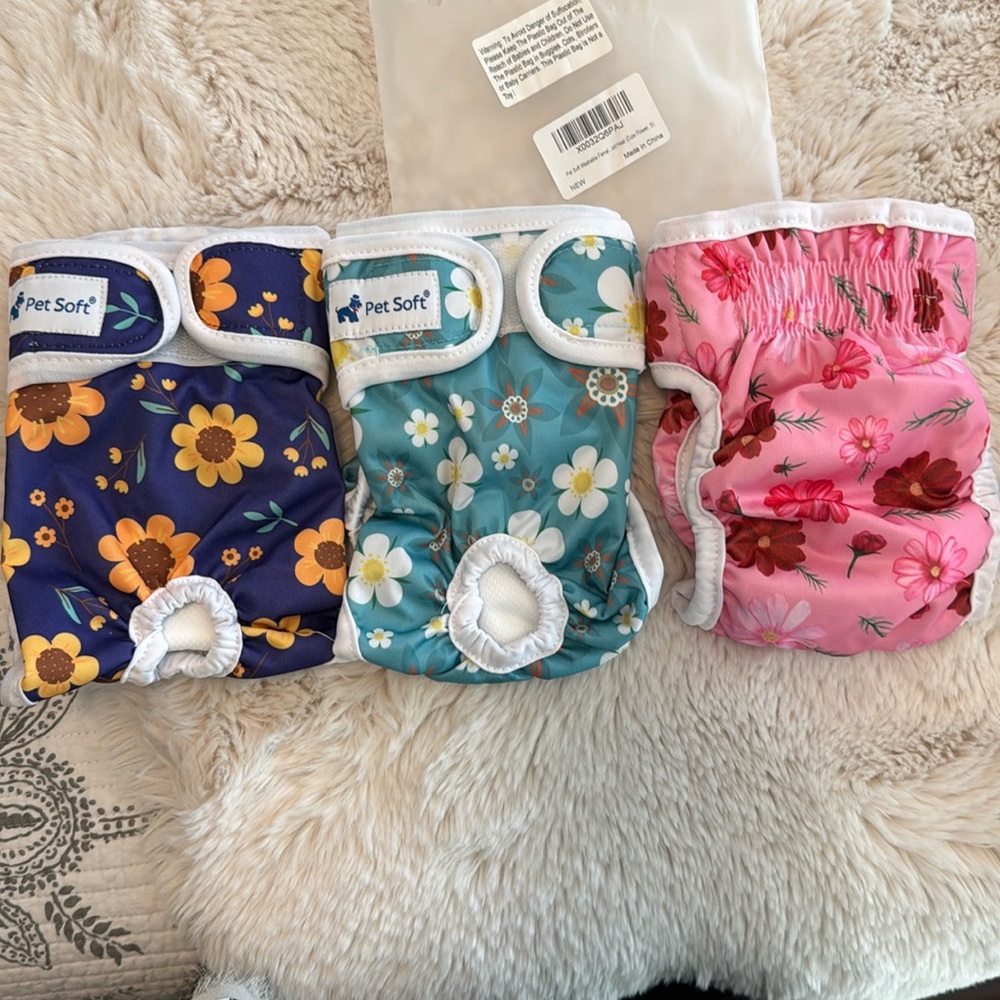 Pet Soft Female Diapers Small